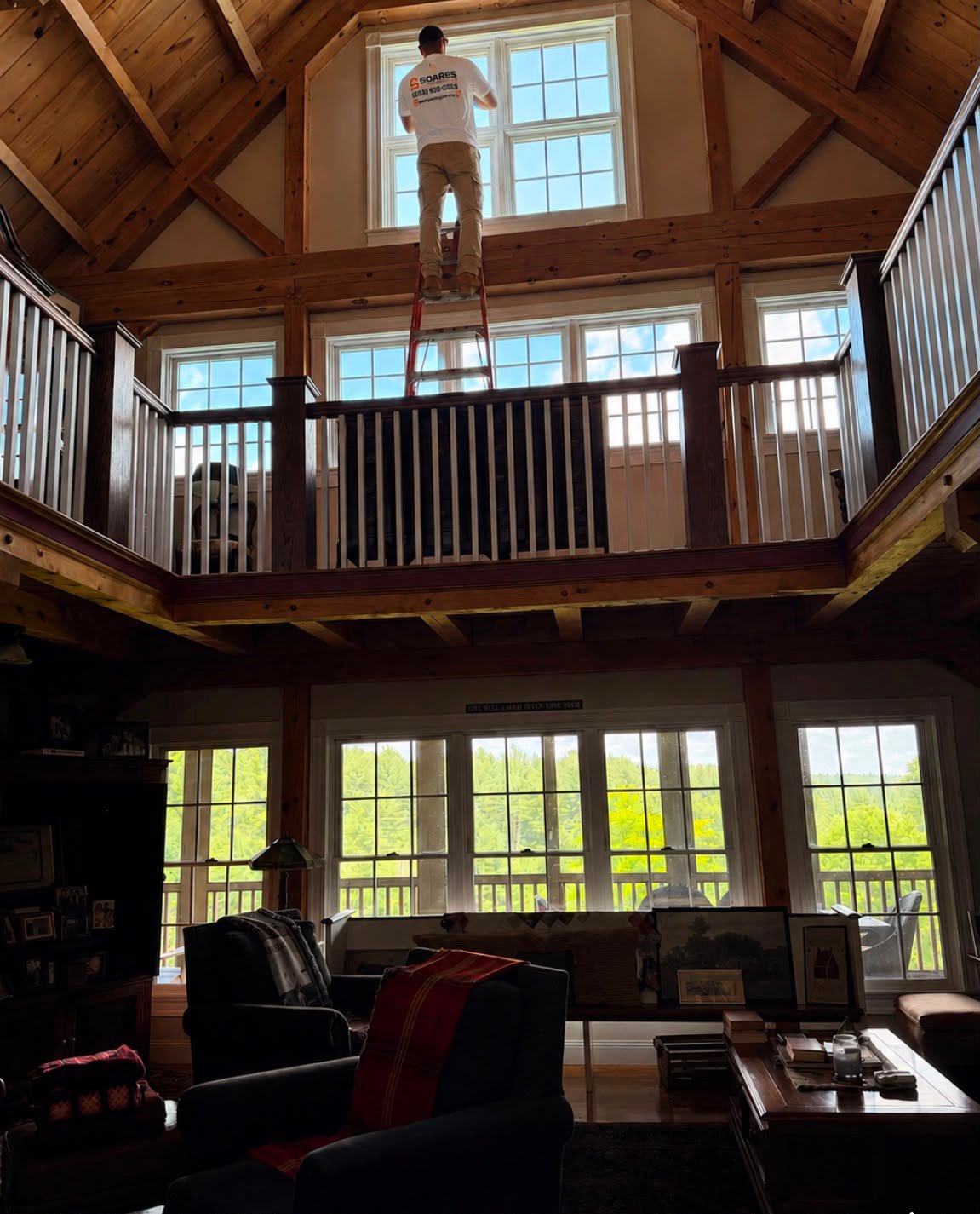 Completed painting project by Soares Painting Company Corp