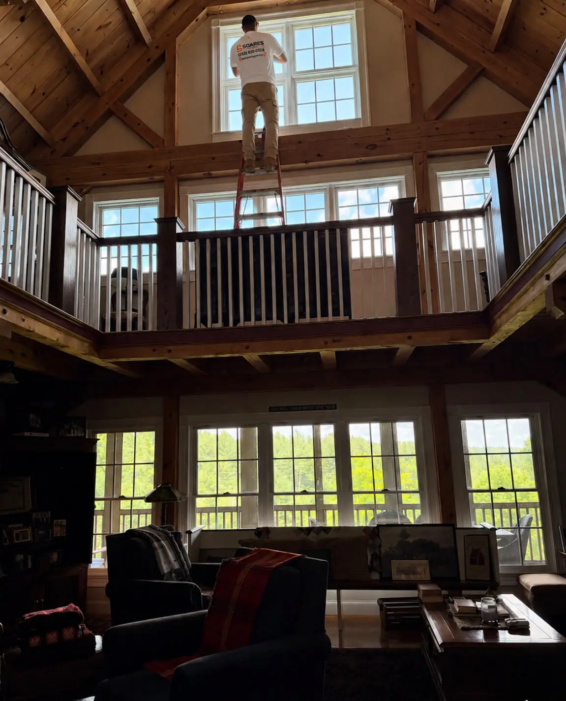 Completed painting project by Soares Painting Company Corp